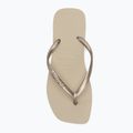 Női Havaianas Slim Square flip flop homok szürke 5
