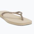 Női Havaianas Slim Square flip flop homok szürke 7