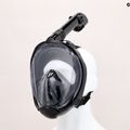 AQUASTIC fekete snorkeling szett Fullface Maszk + Uszony SMFA-01SC 24