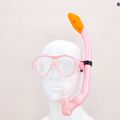 AQUASTIC rózsaszín gyerek snorkeling szett Maszk + Uszony + Pipa MSFK-01SR 27
