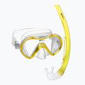 Gyerek snorkeling készlet Mares Combo Seahorse yellow/clear