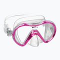 Gyerek snorkeling készlet Mares Combo Seahorse pink/clear 2