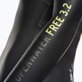 Női triatlon búvárruha HEAD Ow Free 3.2 fekete/sárga 4
