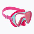 Gyerek snorkeling maszk Mares Turtle aqua/pink