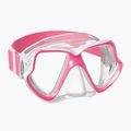 Snorkeling készlet Mares Combo Wahoo Neon pink/white/clear 2