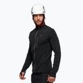 Férfi trekking pulóver Black Diamond Coefficient Fleece Hoody fekete AP744040200002LRG1 3