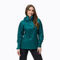 Női Black Diamond Treeline membrános esőkabát zöld AP7450093032XSM1