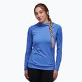 Női trekking pulóver Black Diamond Alpenglow Hoody kék AP7520804063