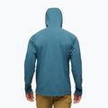 Férfi trekking pulóver Black Diamond Coefficient Storm Hoody creek blue 3