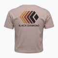 női póló Black Diamond Faded Crop pale mauve 5