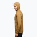 Férfi trekking pulóver Black Diamond Alpenglow Pro Hoody flax 3