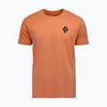 Férfi Black Diamond Equipmnt For Alpinist SS Tee moab barna