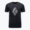 Férfi Black Diamond Engineered Diamond SS Tee fekete 5
