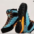Női túrabakancsok SCARPA Mescalito TRK GTX türkiz-fekete 61050 11
