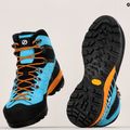 Férfi túrabakancs SCARPA Mescalito TRK GTX türkiz-fekete 61050 11