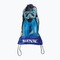 SEAC Tris Sprint Dry kék snorkeling szett 2