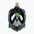 Teljes arcú maszk snorkelinghez SEAC Libera black/green lime 2