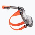 Teljes arcú maszk snorkelinghez SEAC Libera black/orange 3