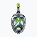 Egész arcos snorkeling maszk SEAC Magica grey clear/green lime 2