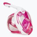 Teljes arcmaszk snorkelinghez SEAC Magica white/pink