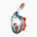 Gyerek egész arcos snorkeling maszk SEAC Magica black silicone/torqoise