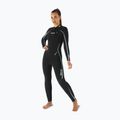 Női búvárruha SEAC Feel-S 3 mm black/light blue 3
