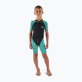 Gyerek úszóruha SEAC Dolphin Shorty 1,5 mm black/tiffany