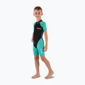 Gyerek úszóruha SEAC Dolphin Shorty 1,5 mm black/tiffany 4