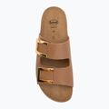 Női papucs Scholl Montery 2 Straps Ad Med cognac 5