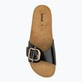 Scholl Kathleen Kathleen Printed Leather női flip-flopok fekete 5