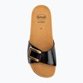 Scholl Monterey Mule Med fekete női flip-flopok 5
