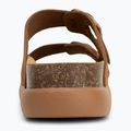 Női Scholl Noelle Chunky Chunky Suede flip-flopok konyak színben 6