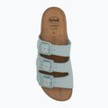 Scholl Rio Wedge Ad Med halványkék női flip-flopok 5