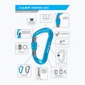 Karabiner CAMP Photon Lock blue 4