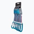 Hegymászó karabinerek CAMP Orbit Express KS 6 pack 12 cm grey/blue/fuchsia