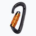 Mászókarabiner CAMP Orbit 2Lock gun metal/orange 2
