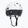 Kerékpáros sisak MET Codatronica white/silver matte glossy