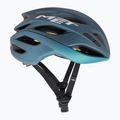 Kerékpáros sisak MET Estro Mips navy/teal matt 4