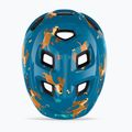 Gyerek kerékpáros sisak MET Hooray blue teckel glossy 7