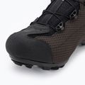 Férfi MTB kerékpáros cipő Sidi MTB Gravel black/brown 7