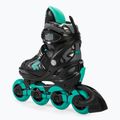 Roces Moody Girl TIF black/aqua gyermek görkorcsolya 3