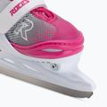 Gyerek korcsolya Roces Jokey Ice X white/pink 6