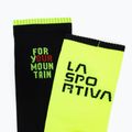 LaSportiva For Your Mountain futózokni sárga és fekete 69R999720 4