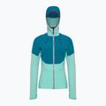 Női trekking pulóver La Sportiva Session Tech Hoody kék M3661616635