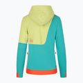 Női hegymászó pulóver LaSportiva Mood Hoody kék-zöld O65638728 2