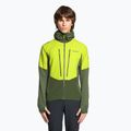 Férfi La Sportiva Session Tech Hoody erdei/lime punch trekking pulóver