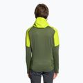 Férfi La Sportiva Session Tech Hoody erdei/lime punch trekking pulóver 2