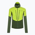 Férfi La Sportiva Session Tech Hoody erdei/lime punch trekking pulóver 6