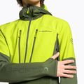 Férfi La Sportiva Session Tech Hoody erdei/lime punch trekking pulóver 3