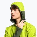 Férfi La Sportiva Session Tech Hoody erdei/lime punch trekking pulóver 4